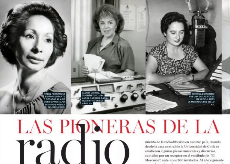 LAS PIONERAS DE LA RADIO EN CHILE Asociacion Nacional de Radios